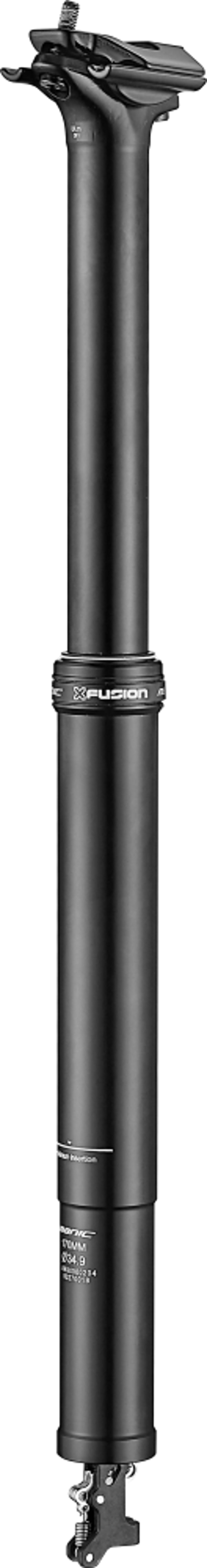 X-Fusion Manic Dropper Seat Post - Black-1